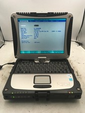 TOSHIBA TOUGHBOOK CF-19 - BOOTS TO BIOS - INTEL U2400 - 3GB RAM - 10" - READ -BB