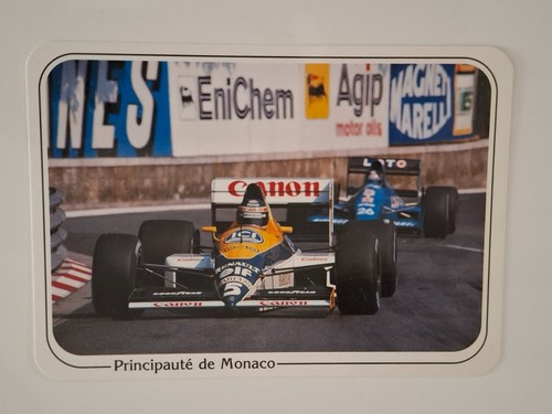 Carte postale williams renault - postale,