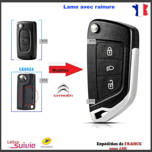 Coque clé plip - , modifiÉ