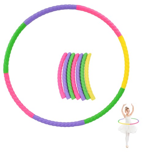 Hula fitness hoop sections - hula-fitness-hoop,