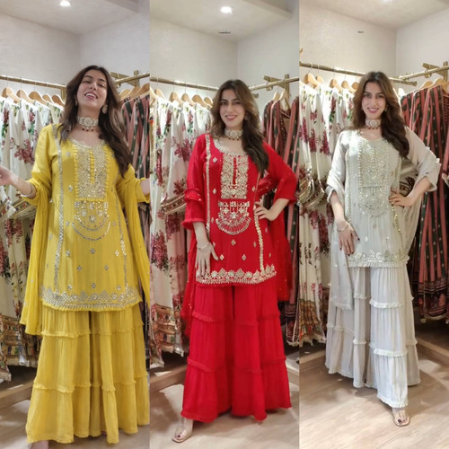 Kurti plazzo salwar kameez - kurti,