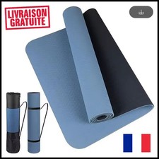 Tapis Entraînement Pliable Fitness Yoga – Antidérapant HIIT & Maison FR