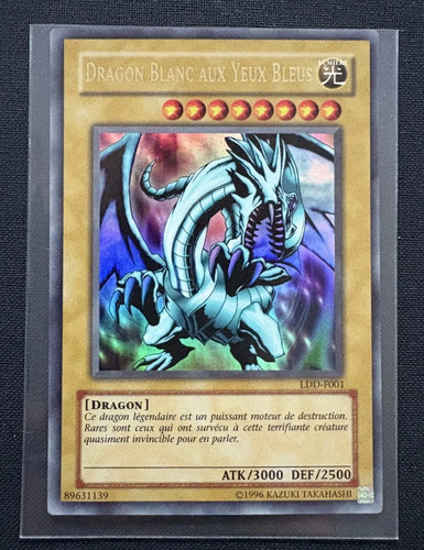 Carte dragon blanc - carte,