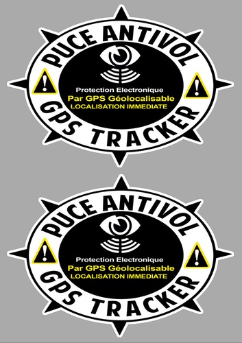 Sticker antivol puce - antivol,