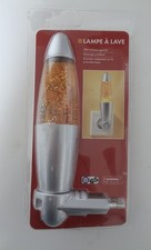 Veilleuse Lampe à lave Orange