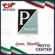 Écusson Piaggio En Aluminium