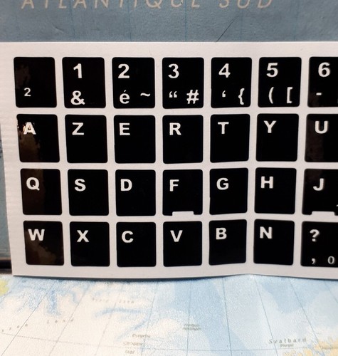 Sticker autocollant azerty - sticker,