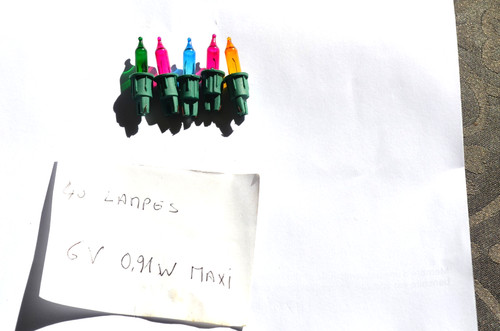 Ampoules rechange 6v - 5,