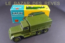 CORGI TOYS.  camion militaire INTERNATIONAL 6X6.  Ref:  1118.  + Boite.