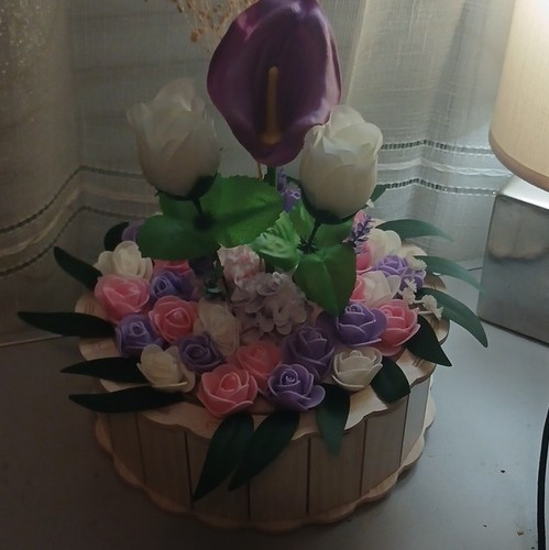 Centre table fleurs - de,