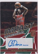 2022-23 Panini Donruss Elite NBA N° II-AGM Artis Gilmore Auto Vert Rouge