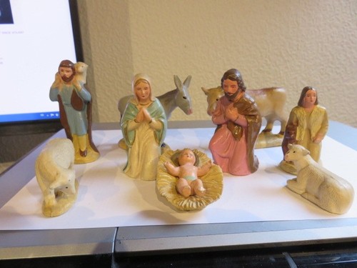 Santon crèche cellosite - santon,