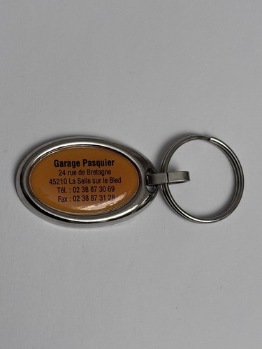 Porte clé metal - metal, garage