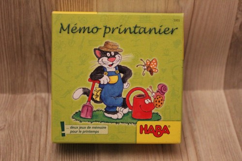 Haba mémo printanier jeu - mémo, de