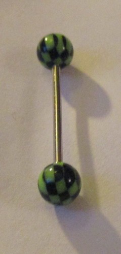 Piercing langue barbell 19 - barbell,