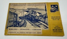 TRAINS HORNBY Flyer Catalogue - Robust, Powerful, Guaranteed - 1939-40 - BE
