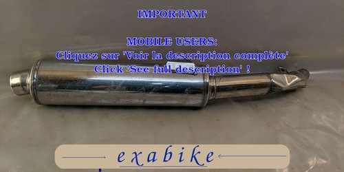 Silencieux droit pour - silencieux,