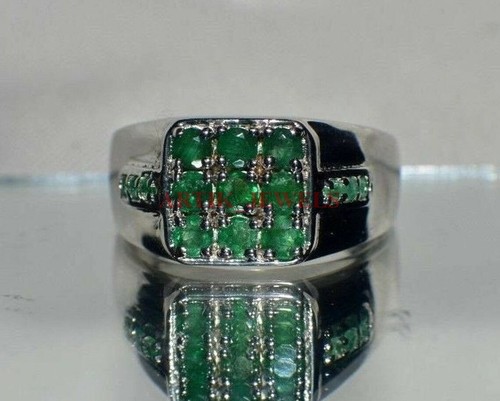 Bague argent plaqué or - en,