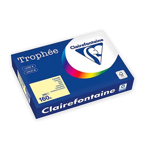 Ramette papier jaune - -,