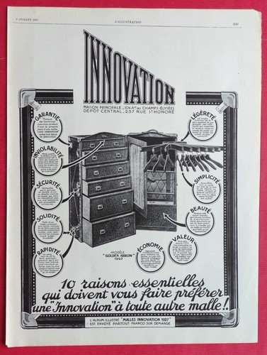 Pub presse les - pub, malles