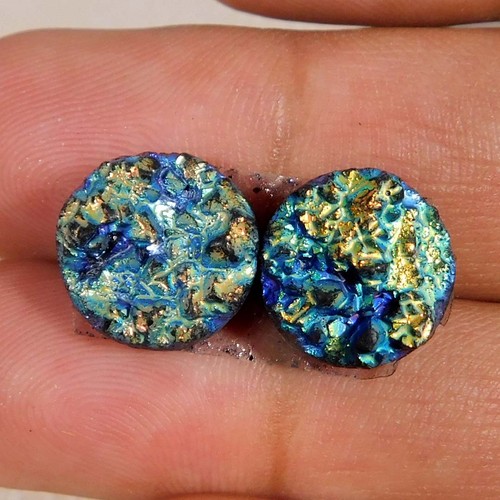 45cts paire de pierres - 11.45cts.,