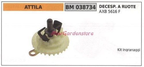 Engrenage arbre moteur attila - arbre,