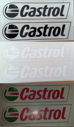 Lot autocollants castrol - lot, de