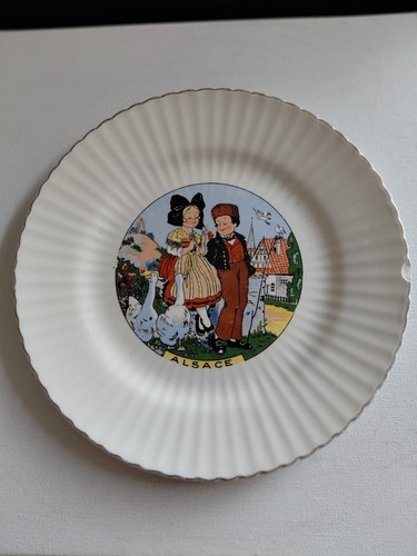 Assiette digoin sarreguemines - assiette,