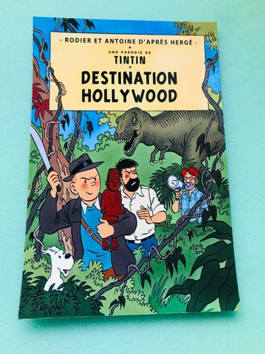 Carte postale 15x10 tintin - postale,