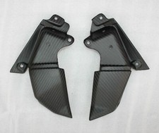 CACHES SUR RADIATEUR KAWASAKI Z800 Z800E 100% CARBONE MAT