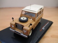 IXO Models; 1958 Land Rover Series II  109 station wagon; tan; Mint and boxed