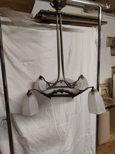 Lustre 6 Lumières Art Déco