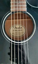 Guitare électro accoustique Fender Noire Très Bon État 