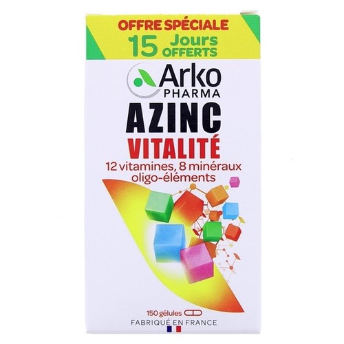 Azinc vitalité vitamines - 12,