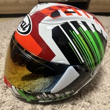 Arai RX-7X Jonathan Rea Replica Full Face Helmet Red Green Black 59-60cm