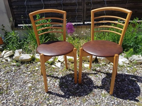 Paire chaise ancienne design - paire,