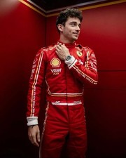 Combinaison de course Charies Lecierc Go Kart CIK/FIA niveau 2 vêtements de...