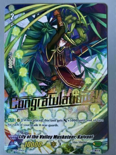 Cardfight vanguard lily of - cardfight, ★