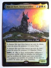 Rin et Seri Rin and Seri , Inseparables  Promo foil full art   MTG Magic VF Mint