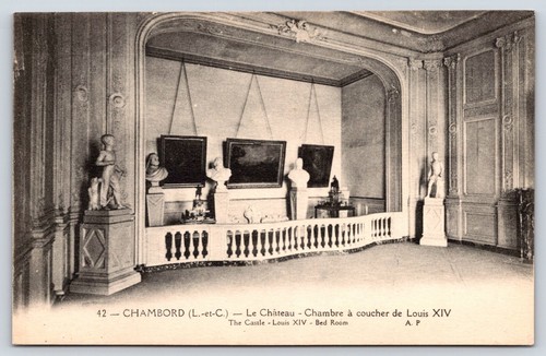 Vintage postcard chambord - vintage,