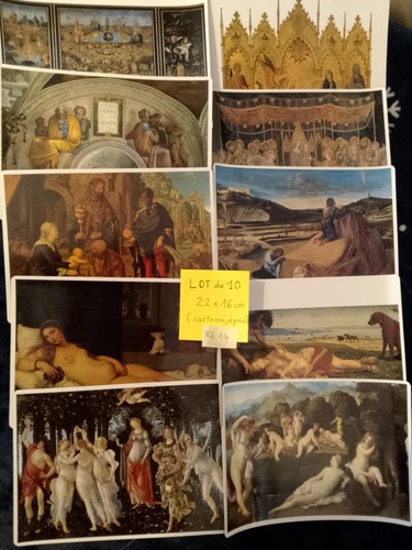 Cartes lot reproductions - cartes, de