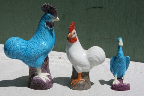 Lot animaux faience - lot, de
