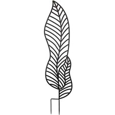 Treillage jardin fer plume 36x1x140cm