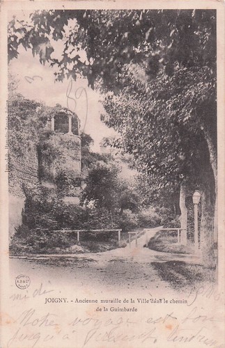 Joigny ancienne muraille de - joigny,