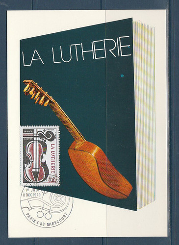 Carte 1er jour la lutherie - 1er,