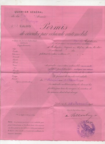Vieux papiers militaria 1916 - vieux,
