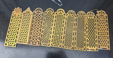 BRONZE 9 GRILLES DE PORTE
