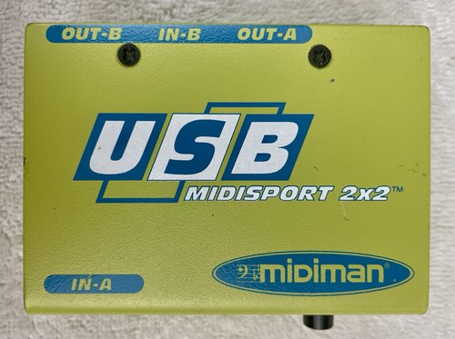 Midiman midisport 2x2 usb midi - midiman,