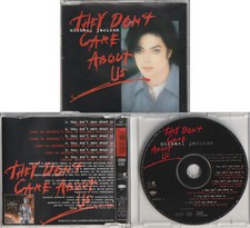 Michael Jackson THEY DON'T CARE ABOUT US 6629502 Maxi CD Single 1996