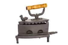 New Cast Iron with Wooden Handle